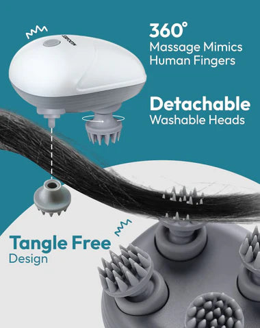 Electric Head & Scalp Massager for Men Women