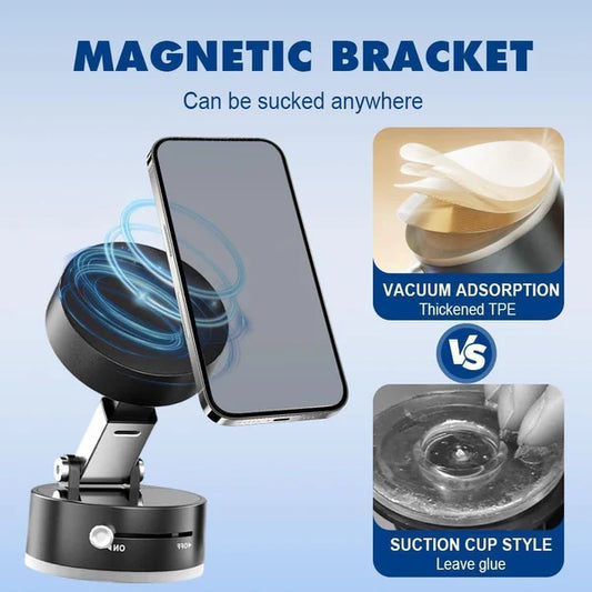 Magnetic Car/Desk/Table Phone Holder (360° Rotation)