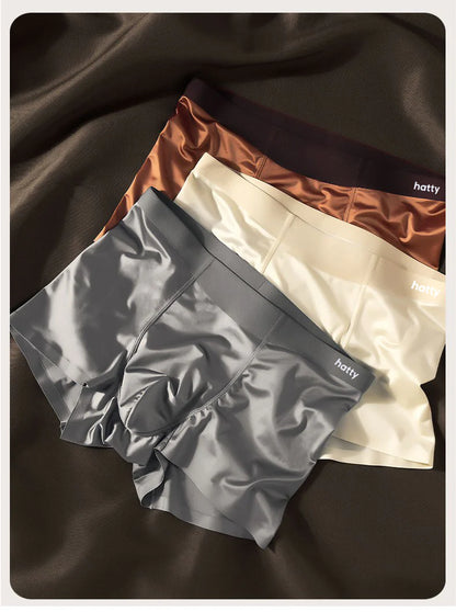 Men's Elegant Ice Silk Boxer {Pack of 7}