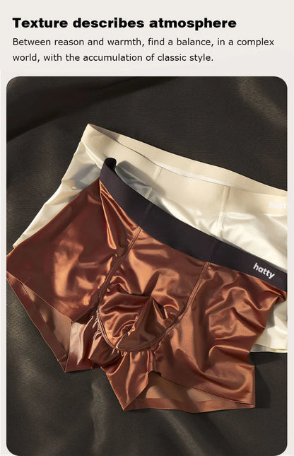 Men's Elegant Ice Silk Boxer {Pack of 7}