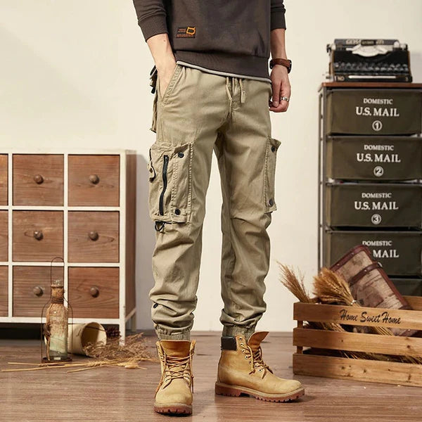 Men Multi Pocket Cargo Pants