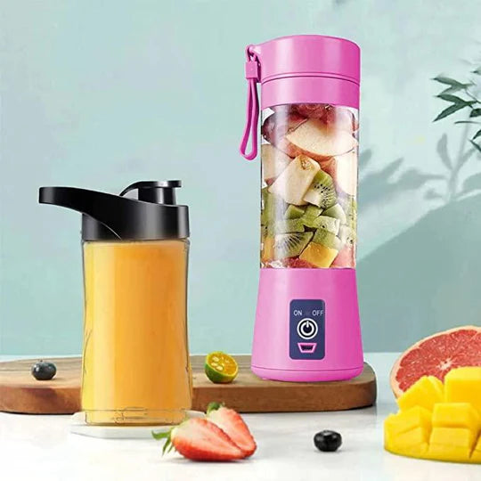 Electric USB Juicer Rechargeable With 6 Blades