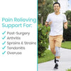 Instant Knee Pain Relief Bamboo Compression Sleeves (Pack Of 2)