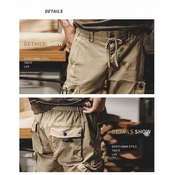 Men Multi Pocket Cargo Pants